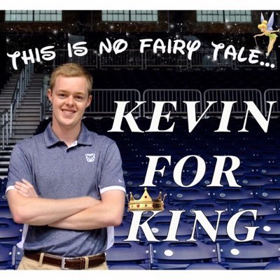 Kevin is a candidate for Homecoming Royalty! Click FOLLOW to keep up with his campaign this week to learn why Kevin is the King for you!