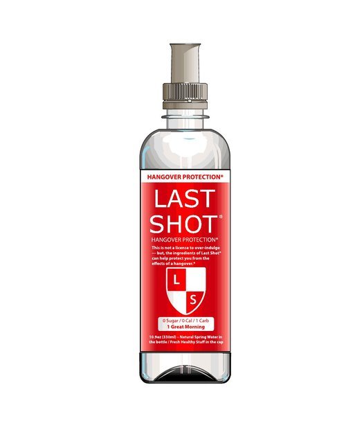 lastshotdrink's profile picture. Last Shot is a zero calorie, zero sugar, all natural hangover protection drink. It hydrates, balances electrolytes and blocks toxins.