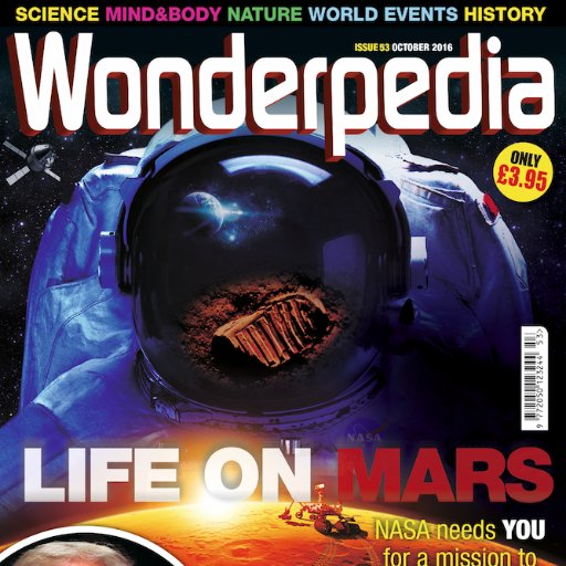 The official home of Wonderpedia Magazine. A science, history, tech and nature monthly guaranteed to satisfy even the most curious of minds.