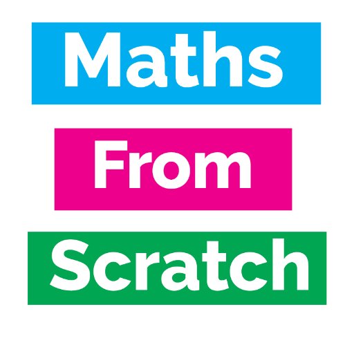 Maths video lessons presented in manageable bitesize chunks. Designed so that you can teach yourself Maths, from Scratch. Made for adults.