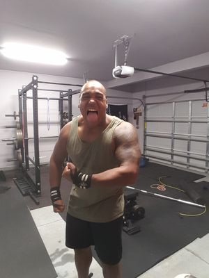Jus_One_Entity's profile picture. The Garage Gym Hero