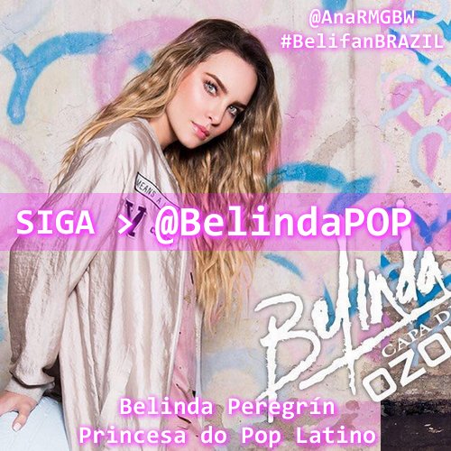 Conheça a Princesa do Pop Latino BELINDA! Ouça o álbum #CATARSIS! @BelindaPOP ❤ ☆ SIGO DE VOLTA ☆