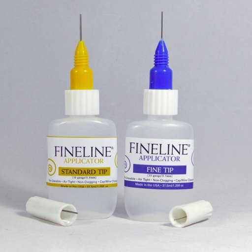 Fineline Applicators are the 1st precision applicators to use an airtight nonclogging cap wire closure system to insure that your medium is always ready for use