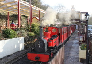 Steam heritage railway running alongside historic Rudyard Lake always uses steam engines to pull its trains. Great family day out & ideal for kids 01538 306704