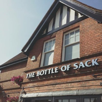 The name of this pub comes from a quote in Shakespeare’s play Henry IV: ‘Fill me a bottle of sack: our soldiers shall march through.