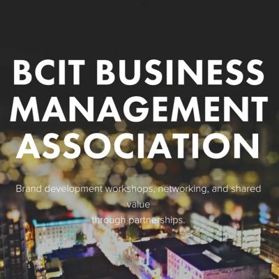 • • The Business Management Association • • Brand development workshops, networking, and shared value through partnerships.