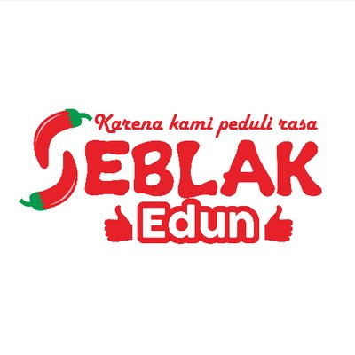 desain logo makanan seblak - contoh desain spanduk