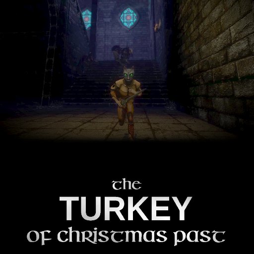 The Turkey of Christmas Past is a third person, swordplay orientated, action game about Tom, master swordsman, and his one cat stand against the Turkey menace.