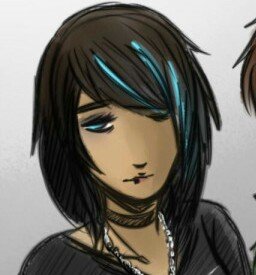 ''My Chara might be a bad boy but he always respect me.~'' (@Anti_Vist2's wife~. Dear Chara, please never be a demon, love.~)