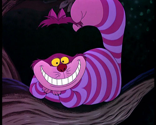 I am a bit of a mix between the mad hatter and the Cheshire cat mixed together hehe.
I am also known as Hadeze some times.