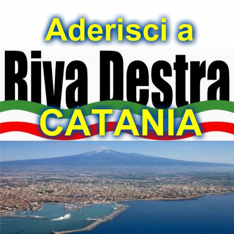 Abbiamo bisogno di piu' destra e di meno ipocrisia . Basta con l'opportunismo , Catania svegliati.