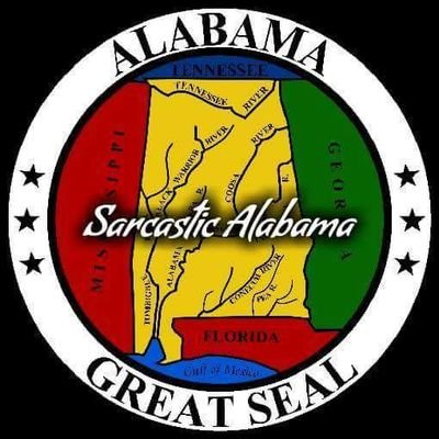 SarcasticAla's profile picture. Sarcastic Alabama.. We love to roast our great state.
