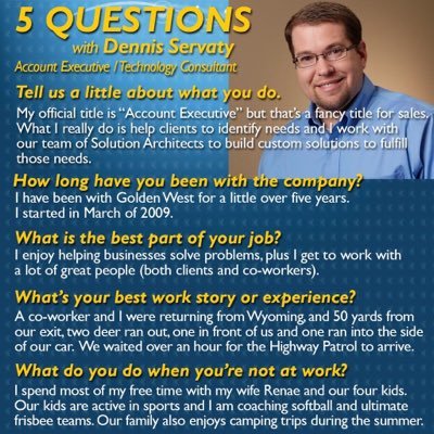 Technology Consultant at Golden West Technologies