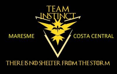 ⚡ Punto de encuentro de los entrenadores Pokémon del Team Instinct en El Maresme y Barcelona. ⚡
#PokemonGO #TeamInstinct #Maresme #Barcelona