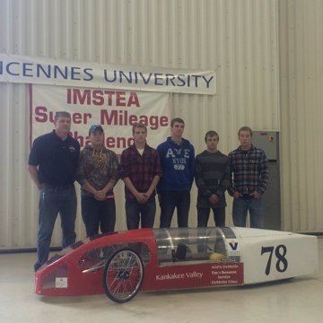 Kankakee Valley High School Supermileage Team