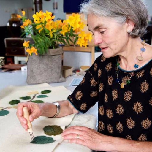 Beautiful handmade shrouds & felt burial cocoons using organic #British #wool