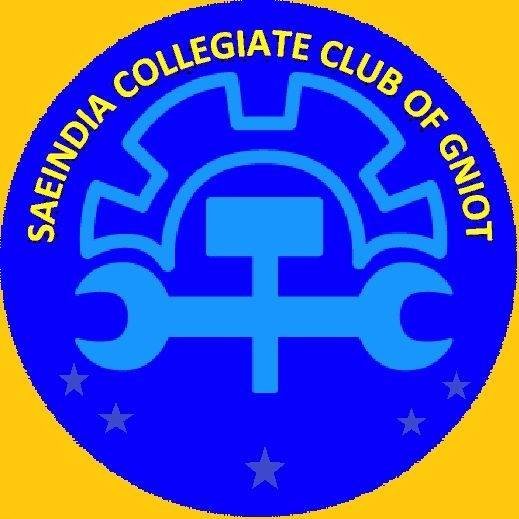 SAEINDIA Collegiate Club of GNIOT is an affiliate society of SAE International registered in India as an Indian nonprofit engineering & scientific society.