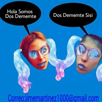 HOLAA SOMOS DOS DEMENTE! Asemos Vídeos Graciosos Y Nos Justa Divertirnos
@JimeDosDemente @BeleeeenOk
contrataciónes: Jimemartinez1000@gmail.com