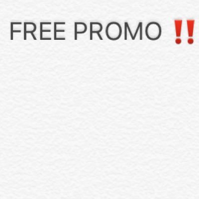 FREE PROMO ‼️ FOR ARTIST, MUSIC, PERSONAL REASON, COMEDY, ETC 💯