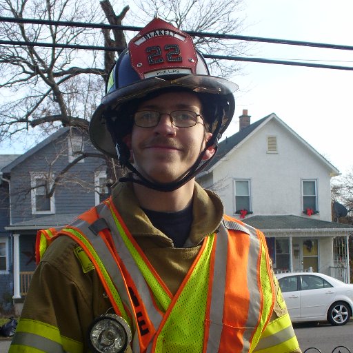 Volunteer fire fighter