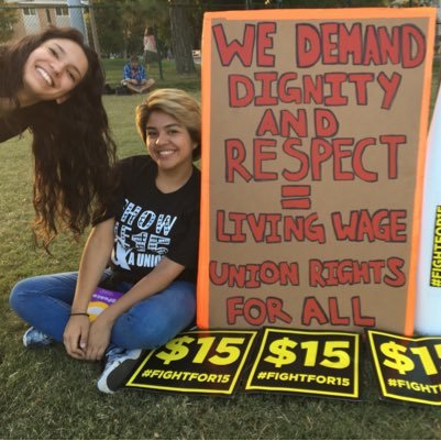 I Believe That We Will Win #FightFor15 and i will win with @denise_la99