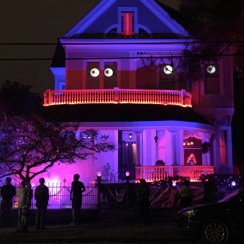 This haunted Victorian on Magazine St has become home to some of the most fiendish and fun specters in New Orleans. Watch and hear them take flight after dark.