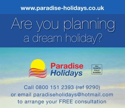 • Online Travel Agency • ATOL and ABTA protected • https://t.co/8gyKaVtGTU • #Travel #Holidays •