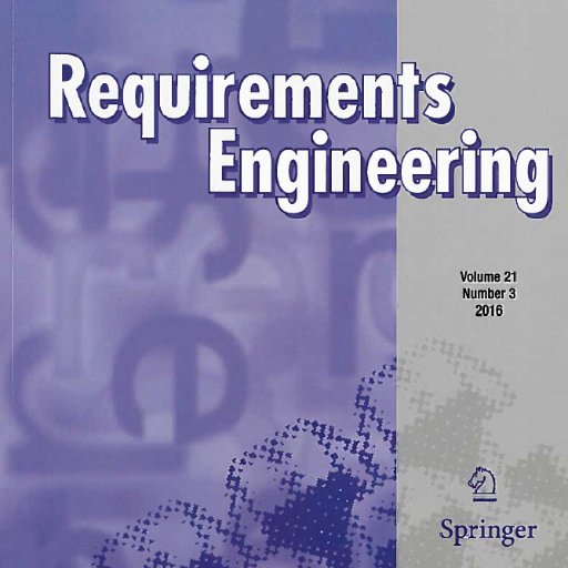 Official account of the Requirements Engineering journal. Tweeting about requirements and software engineering.
Social profile managed by @FabianoDalpiaz