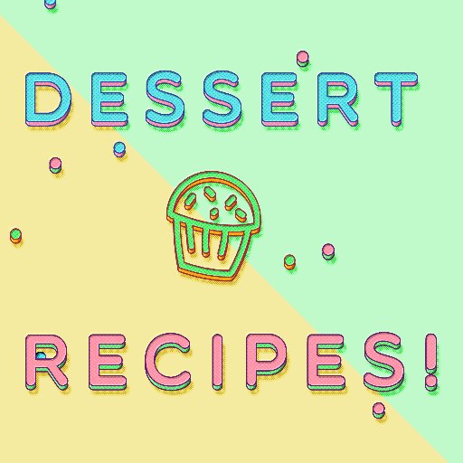 Easy Recipes for Dessert, Quick Recipes, Ice cream recipes, cake recipes....