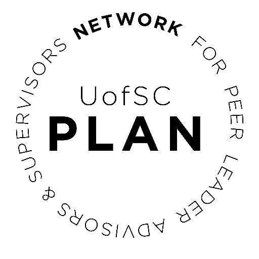 The mission of PLAN is to provide resources and professional development for supervisors/advisors to advance peer leader programs at UofSC.