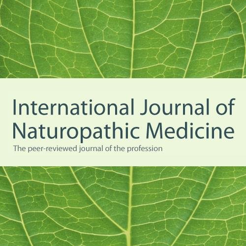 intjnm_org's profile picture. IntJNM publishes high-quality manuscripts with direct relevance to the profession of naturopathic medicine globally.