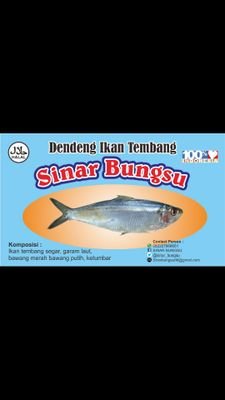Dendeng ikan segar diproses secara alami dengan Rempah pilihan Higienis bermutu tinggi