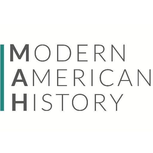 News and insights from @cambUP_History's journal Modern American History, devoted to all aspects of American history since the 1890s.