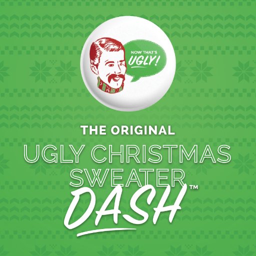 nowthatsugly's profile picture. The Original Ugly Christmas Sweater Dash. An untimed 5km fun run. The most fun you can have with your knitwear on! #UglyDash