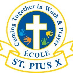 Bienvenue to St Pius X. We are a Kindergarten to Grade 6 French Immersion school. Our students' days are filled with living and learning in the Catholic faith.