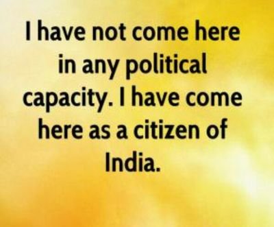 Citizen of India