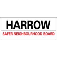 Harrow Safer Neighbourhood Board
Don't report crime on Twitter, call 101. In emergencies call 999. Account not monitored 24/7.