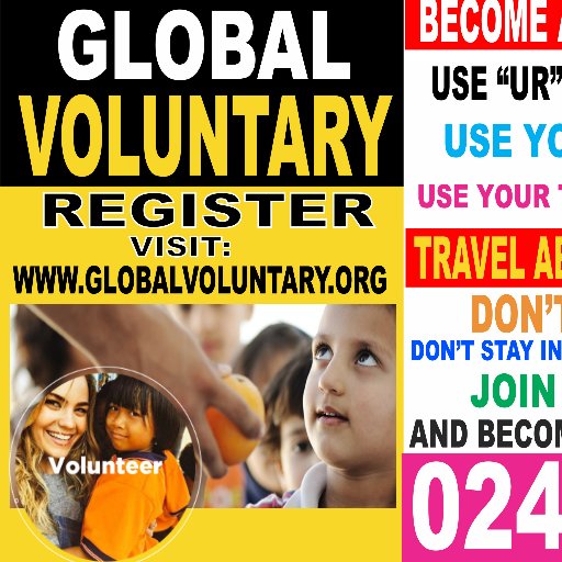 Global Voluntary Organization is a non-profit organization aiming to provide working experience to young graduate,  and read more at https://t.co/Ilz7GhlZHi