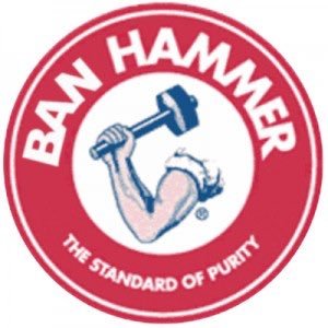 Image result for ban hammer