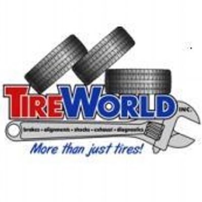 Why Tire World? Because we take pride in excellent customer service! Full service auto repair & tire dealer.