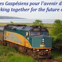 Coalition pour le retour du train passager VIA Rail en Gaspésie: nous travaillons afin que le service de train passager soit de retour en Gaspésie. #gaspetrain