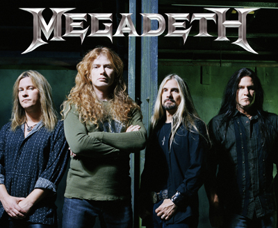 Cobertura Oficial do show da banda Megadeth em Recife.