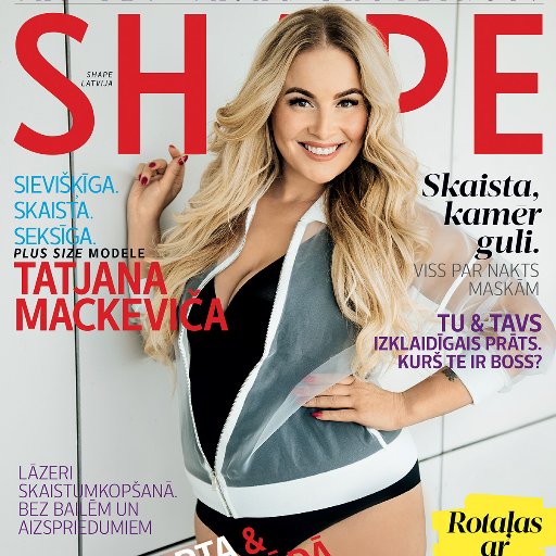 SHAPE_LV's profile picture. Aktīva dzīvesstila žurnāls tavai labsajūtai! Aktuālākais par pašapziņu, skaistumu, modi, fitnesu, veselību un uzturu!