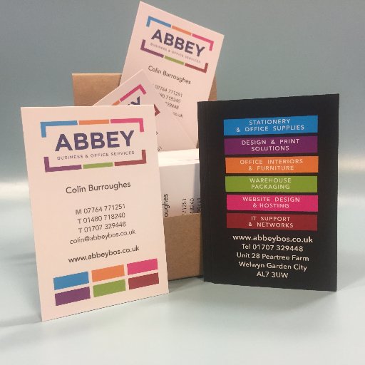 #BusinessAndOfficeServices #WelwynGardenCity #Huntingdon. BIG enough to deliver, small enough to care. Local & UK #stationery #print #furniture #IT #packaging