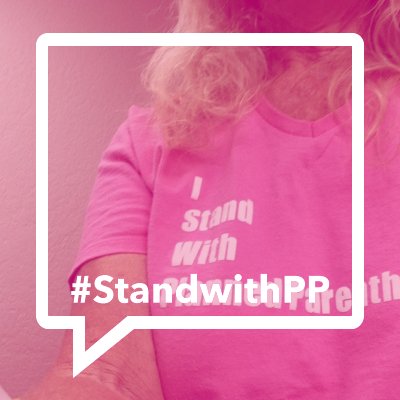 Standing with all supporters of womens' and mens' LEGAL and UNOBSTRUCTED right to choose when they wish to become a parent. She/Her