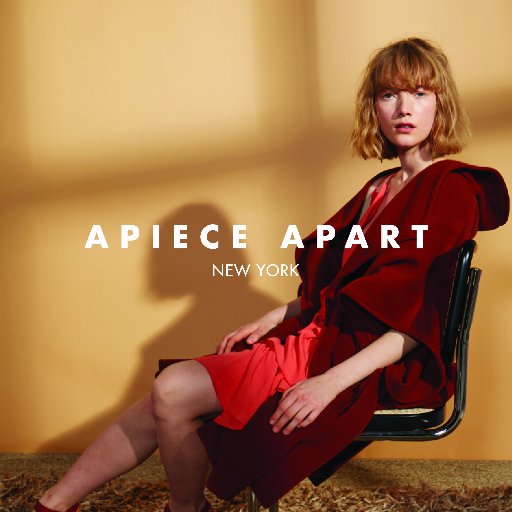 Official profile for APIECE APART. Beautiful clothing inspired by the practicality of modern architecture and simplified forms.