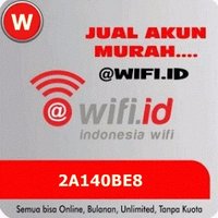 Jual Akun @Wifi.ID (@jualakunwifiid) 's Twitter Profile