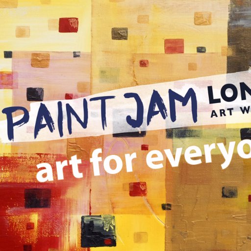 ART FOR EVERYONE in our POP-UP ART STUDIO-Paint Jam is an innovative art events company offering fun, social art workshops & parties+Street art walks & art love