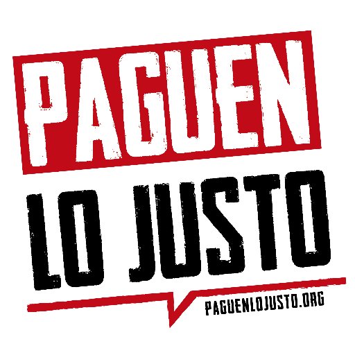 #JusticiaFiscal para acabar con la pobreza y desigualdad. Detengamos el saqueo, es momento de demandar que #PaguenLoJusto // #TaxJustice
(Campaña ciudadana)