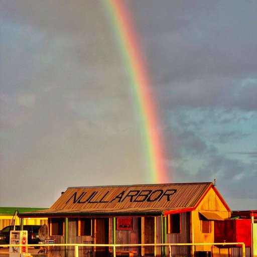 Just your friendly #roadhouse on the middle of the #Nullarbor.
